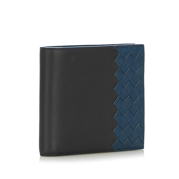 Bottegaveneta Men's Intrecciato Leather Wallet