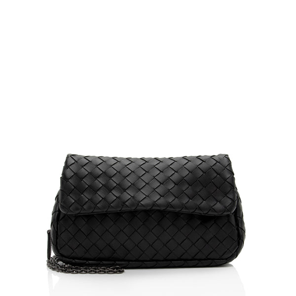 Buy BOTTEGA VENETA The Mini Pouch 20 Woven Clutch