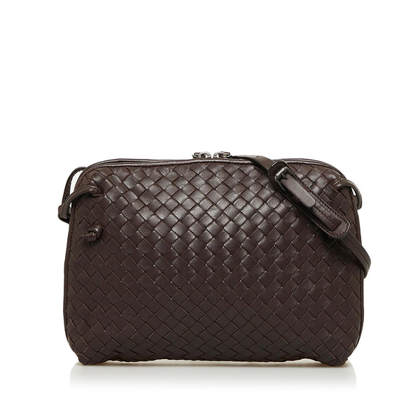 Bottega Veneta Nodini Messenger Bag, Black