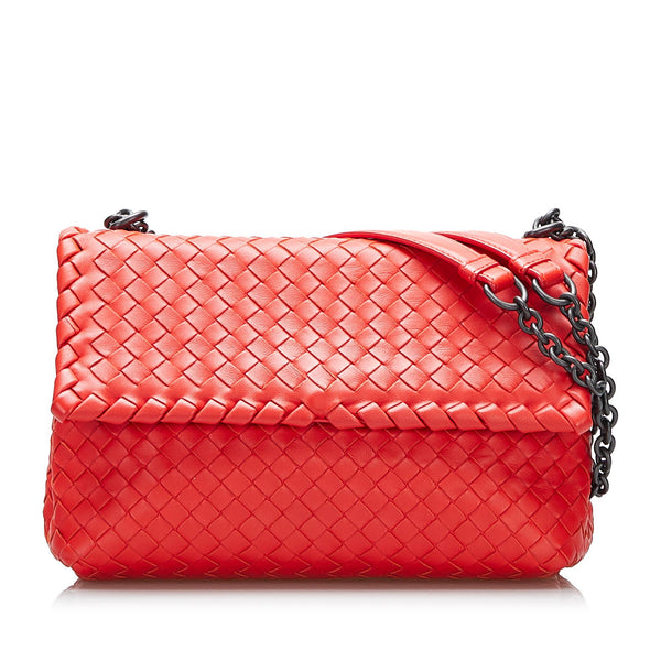 Bottega Veneta Padded Woven Clutch Bag