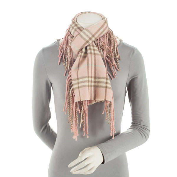 Burberry 2025 fringe scarf