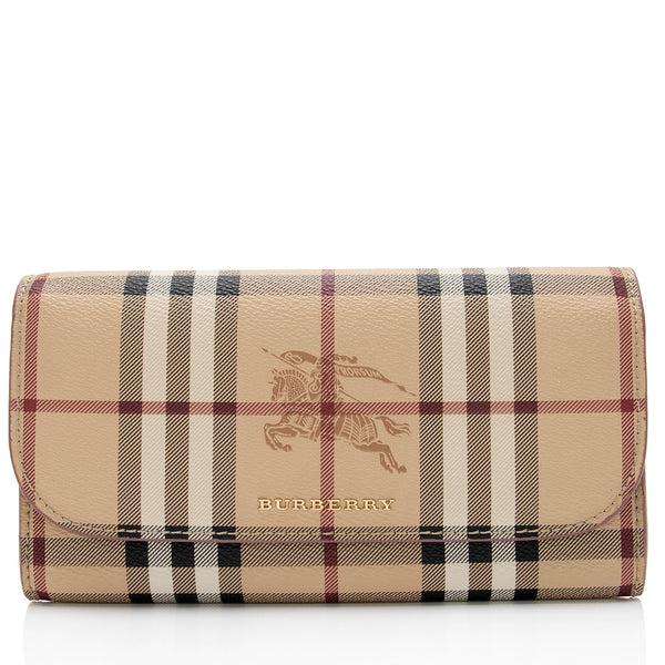 Burberry Vintage Check Continental Wallet