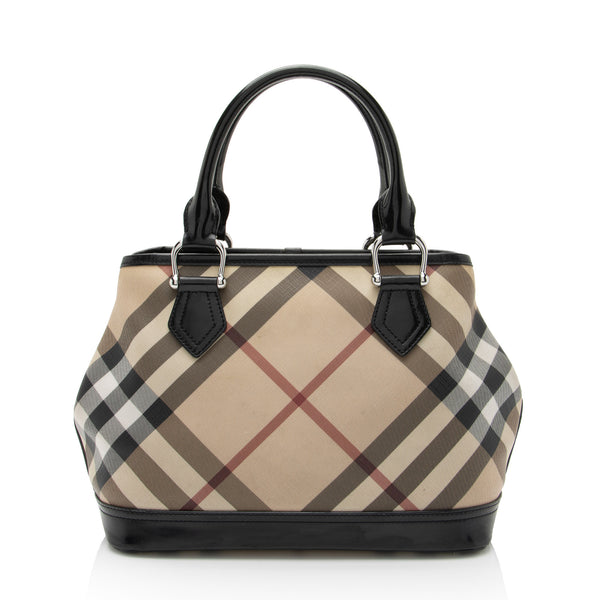 Burberry nova outlet check bowling bag