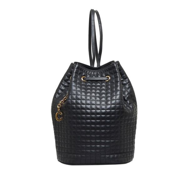 Celine Quilted C Charm Belt Bag