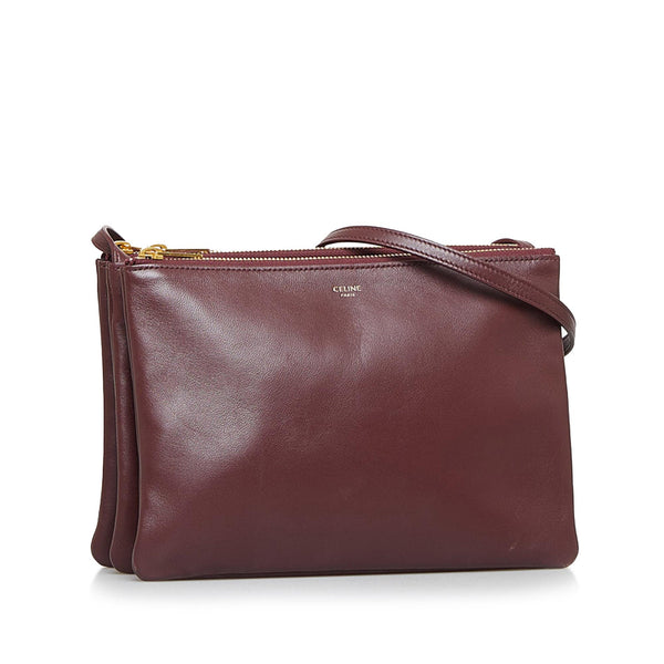 Trio leather handbag