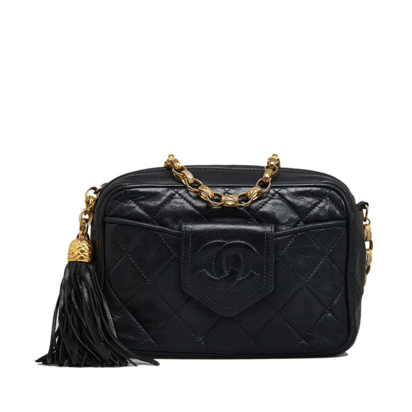 Chanel vintage camera bag best sale with tassel