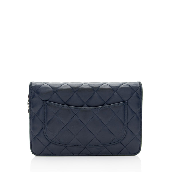 Chanel Double Flap Quilted Lambskin Gold-tone Jumbo Bright Blue in Lambskin  with Light Gold-tone - US