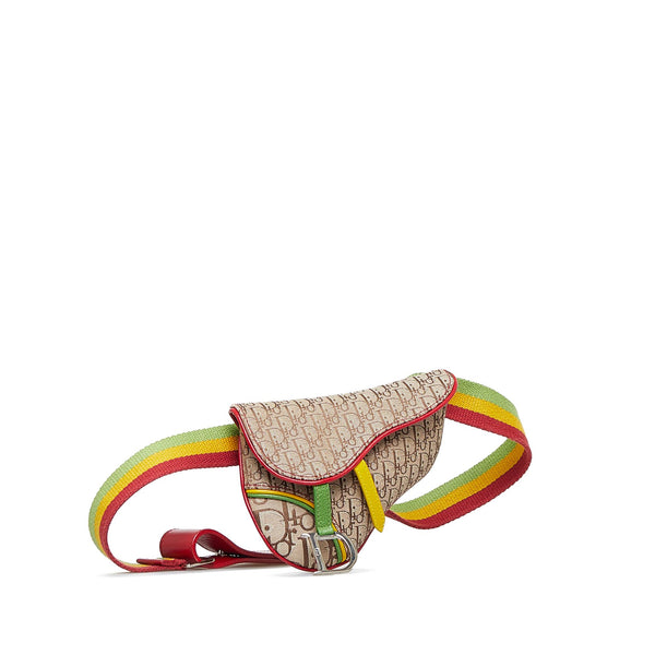 Dior Dior Oblique Saddle Rasta Belt Bag (SHG-MmiTQ4) – LuxeDH