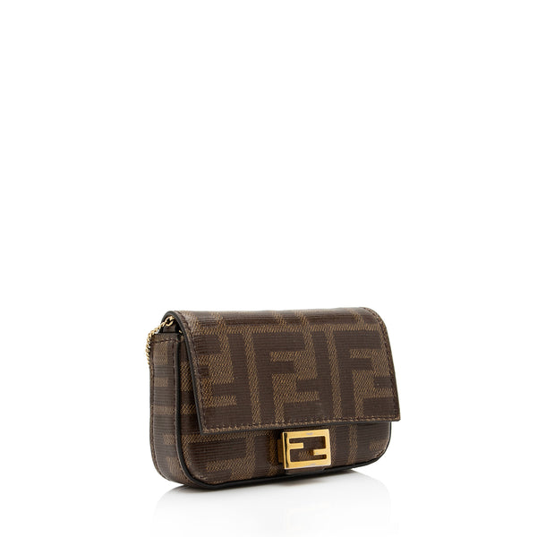 Fendi FF Spalmati Mini Camera Bag (SHF-ug7pdU) – LuxeDH