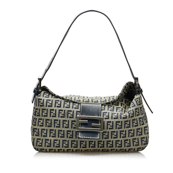 Fendi-Zucchino Baguette Shoulder Bag