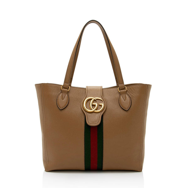 Gucci White Leather New Sakai Small Dahlia Tote, myGemma