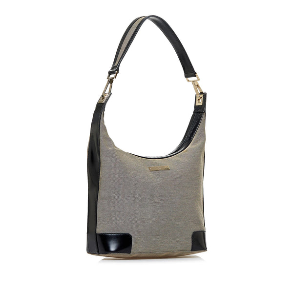 Lock Front Slouch Bag