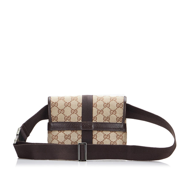 Gucci GG Canvas Belt Bag (SHG-deFkNW) – LuxeDH