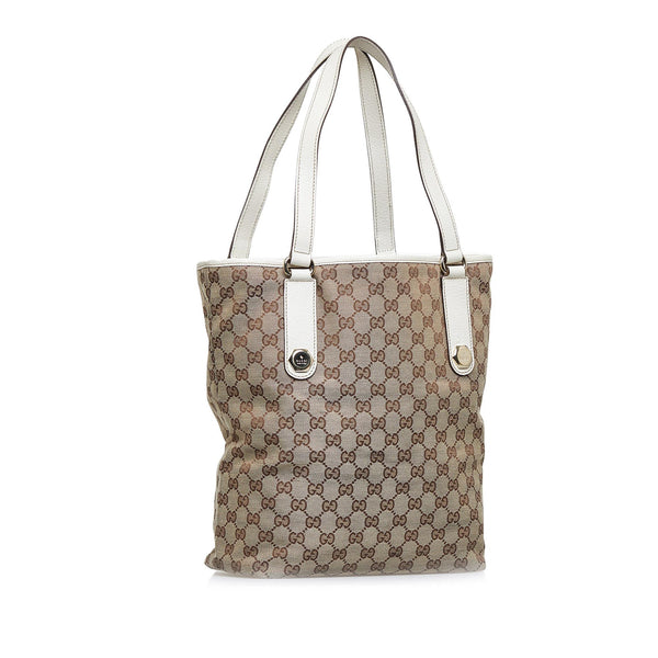 Gucci GG Canvas Tote Bag (SHG-21705) – LuxeDH