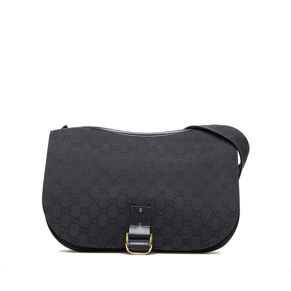 GG Vintage Front Flap Shoulder Bag