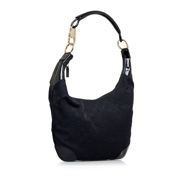 Gucci GG Canvas Hobo Bag (SHG-25370) – LuxeDH