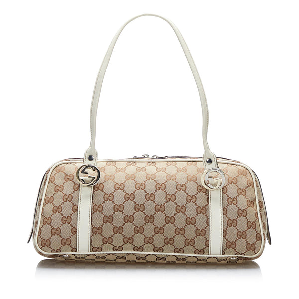 Gucci Original GG Canvas Boston Handbag