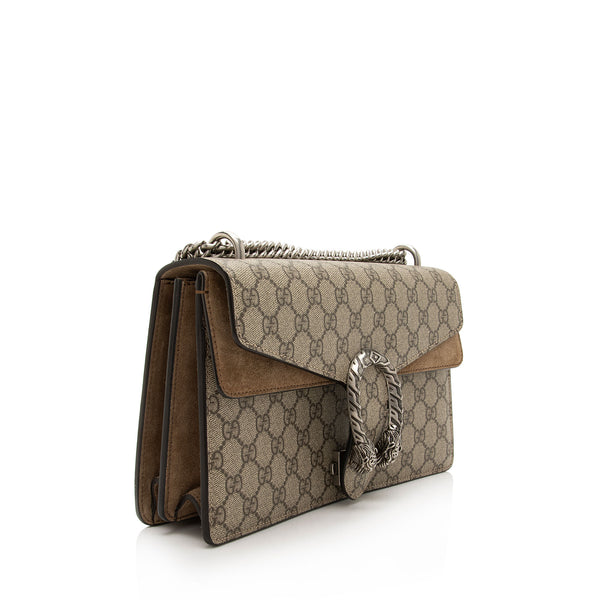 Gucci GG Supreme Dionysus Small Shoulder Bag (SHF-CAAf7C) – LuxeDH