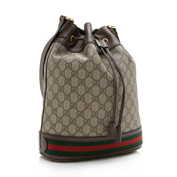 Gucci GG Supreme Ophidia Mini Bucket Bag (SHF-23888) – LuxeDH