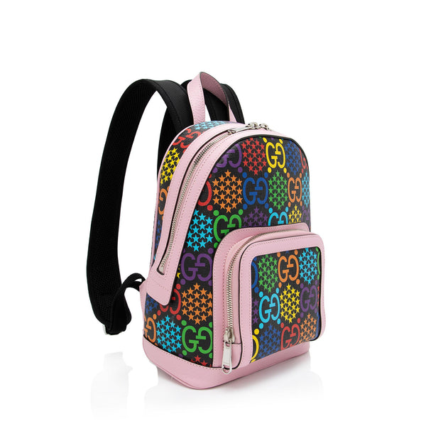 Gucci GG Supreme Psychedelic Small Backpack (SHF-h2n9cw) – LuxeDH