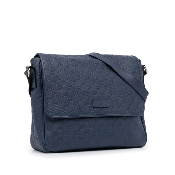 LOUIS VUITTON MESSENGER BAG IN NAVY BLUE TAIGA LEATHER -100565 ref