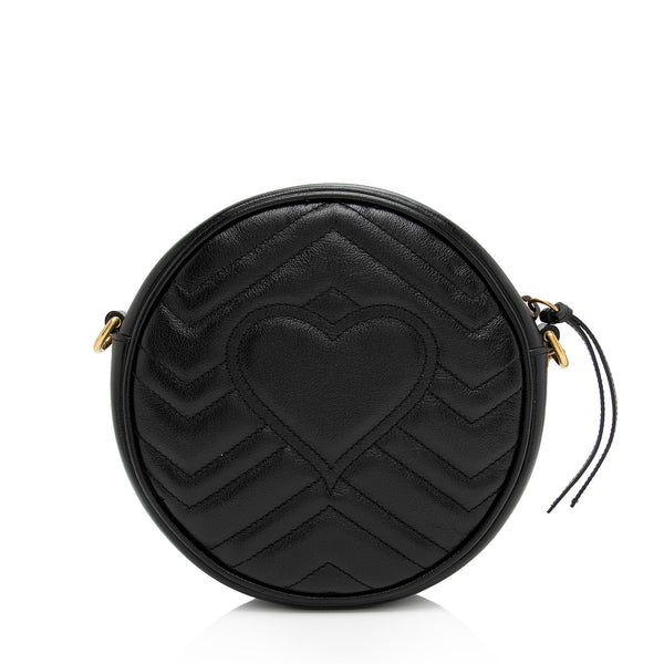Gucci Leather Interlocking G Small Shoulder Bag (SHF-6sbkNl) – LuxeDH