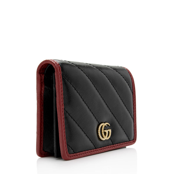 Gucci GG Marmont Leather Card Case