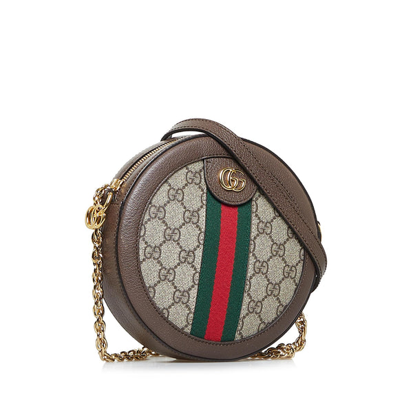 Gucci GG Supreme Round Coin Purse