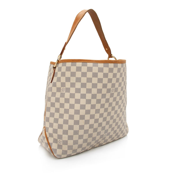 Louis Vuitton Damier Azur Delightful MM Shoulder Bag (SHF-dOaylq) – LuxeDH