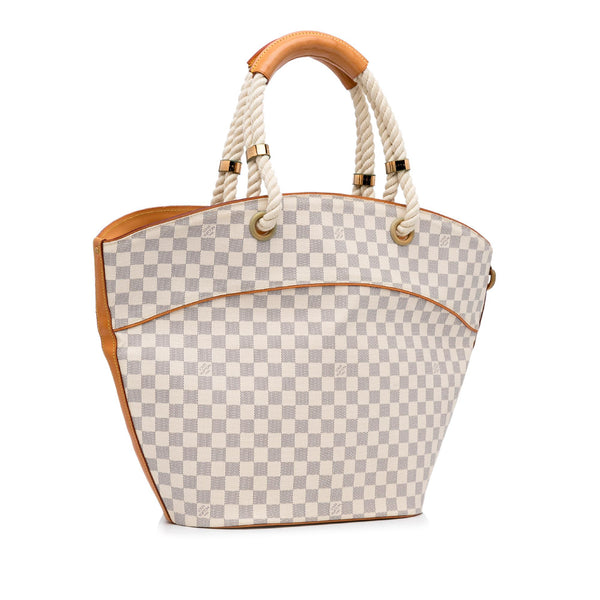Louis Vuitton 100% Coated Canvas Checkered-gingham Brown Damier