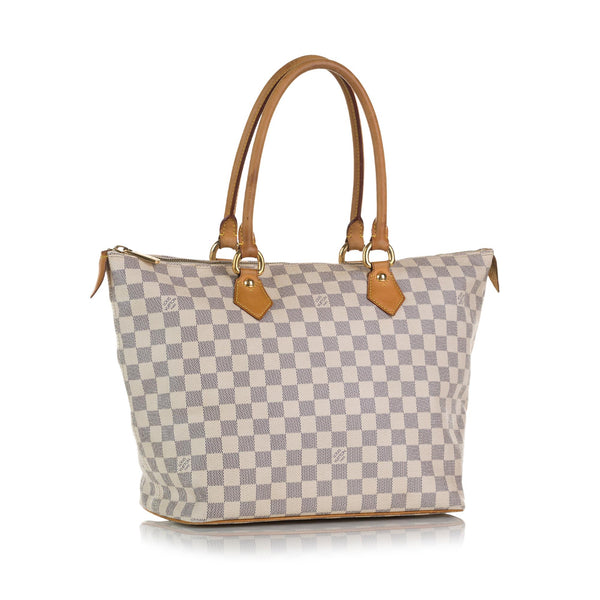 Louis Vuitton Saleya Damier Ebene Mm Brown