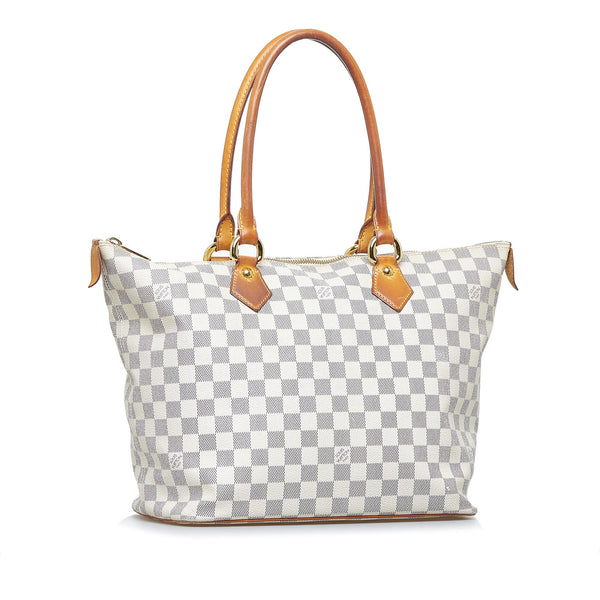 Louis Vuitton Saleya PM Damier Azur Canvas - White in 2023  Louis vuitton  damier azur, Louis vuitton damier, Louis vuitton