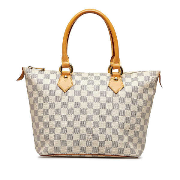 LOUIS VUITTON Damier Azur Saleya GM