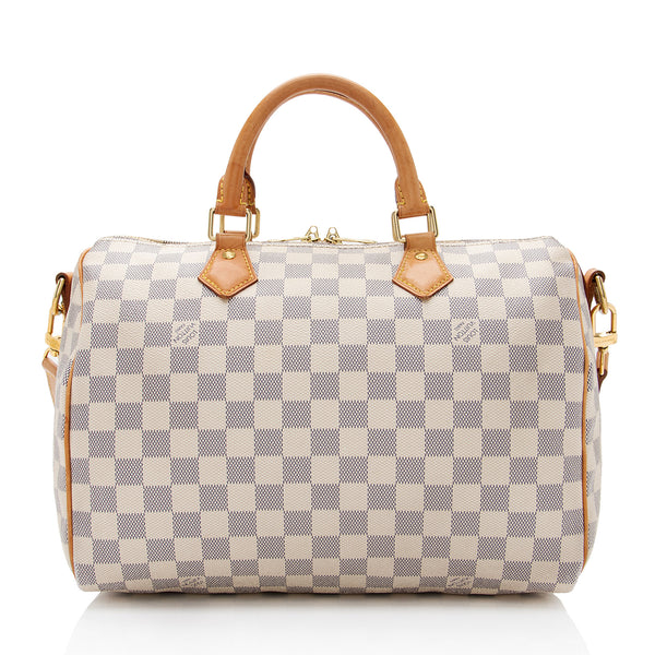 Louis Vuitton Speedy Bandouliere 35 in Damier Azure - SOLD  Louis vuitton  bag neverfull, Louis vuitton, Cheap louis vuitton handbags