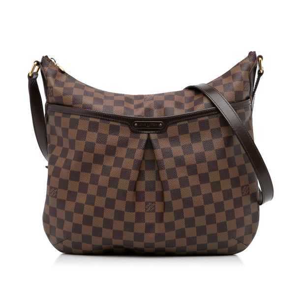 Louis Vuitton Bloomsbury GM Damier Ebene Shoulder Crossbody Bag Brown