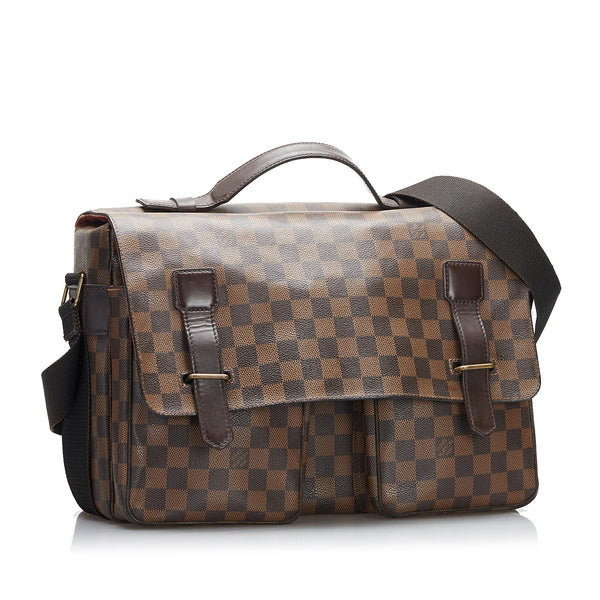 Louis Vuitton Damier Ebene 'Broadway' Messenger Bag - Louis