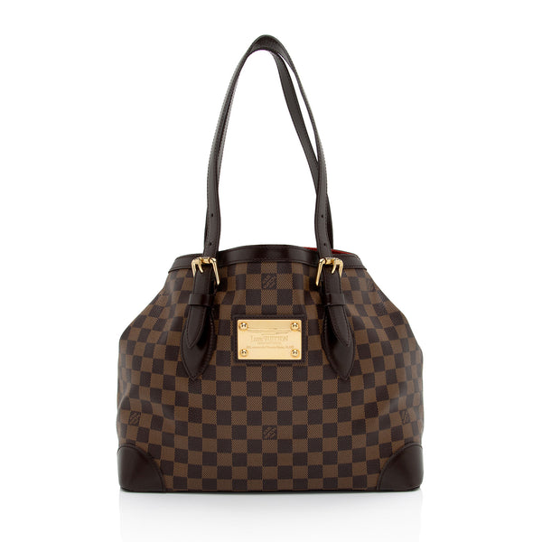 Louis Vuitton, Bags, Louis Vuitton Damier Hampstead Mm Shoulder Tote Bag