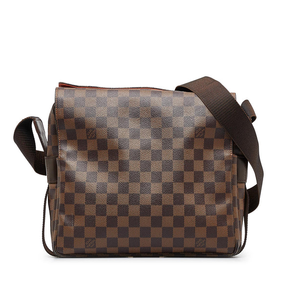 Louis Vuitton Naviglio Leather Handbag
