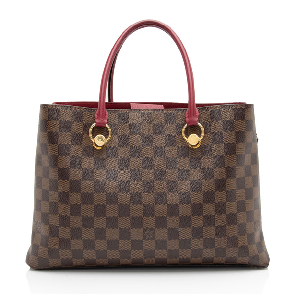 Louis Vuitton Damier Ebene Riverside MM - Brown Totes, Handbags