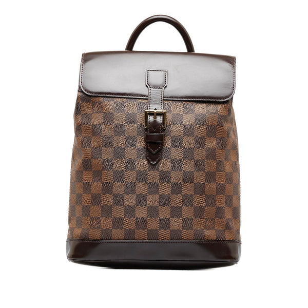 Louis Vuitton, Bags, Like New Louis Vuitton Damier Ebene Soho Backpack