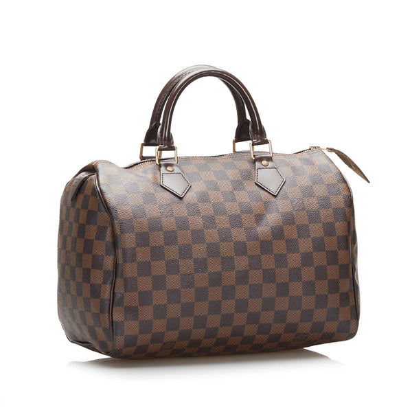 Louis Vuitton Damier Ebene Speedy 30 (SHG-35537) – LuxeDH