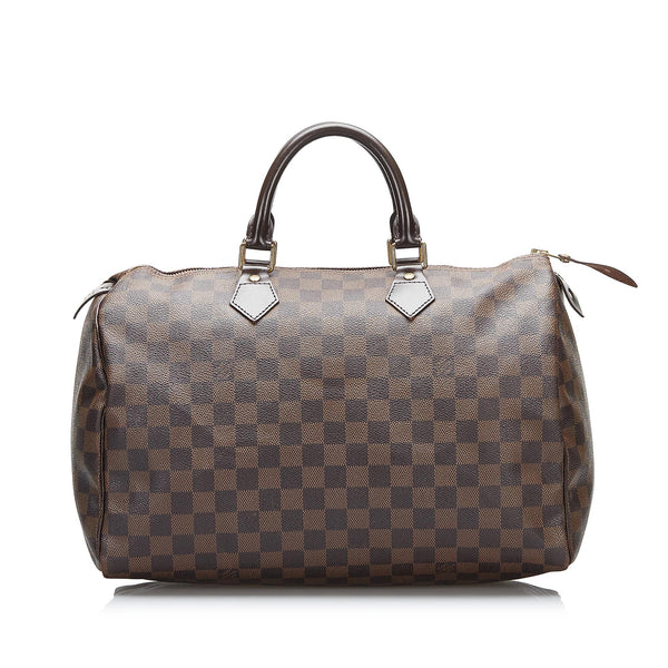 Louis Vuitton, Bags, Louis Vuitton Speedy 35 Damier Ebene Great Condition  Like New