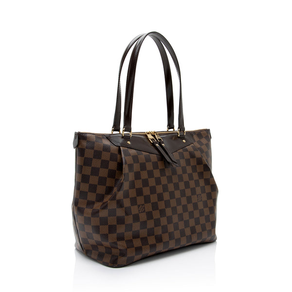 Louis Vuitton Westminster GM Damier Ebene Tote Shoulder Bag