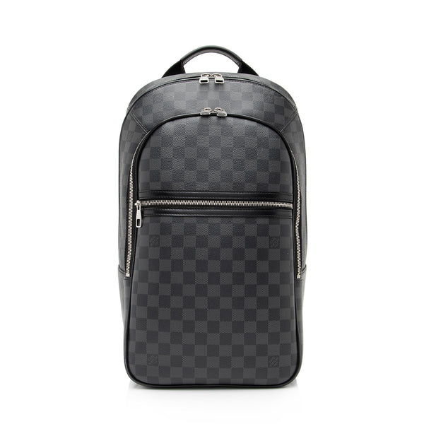 Louis Vuitton, Bags, Louis Vuitton Damier Graphite Michael Backpack
