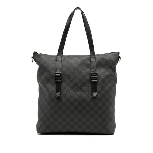 Louis Vuitton Virgil Abloh Black And Damier Graphite Coated Canvas