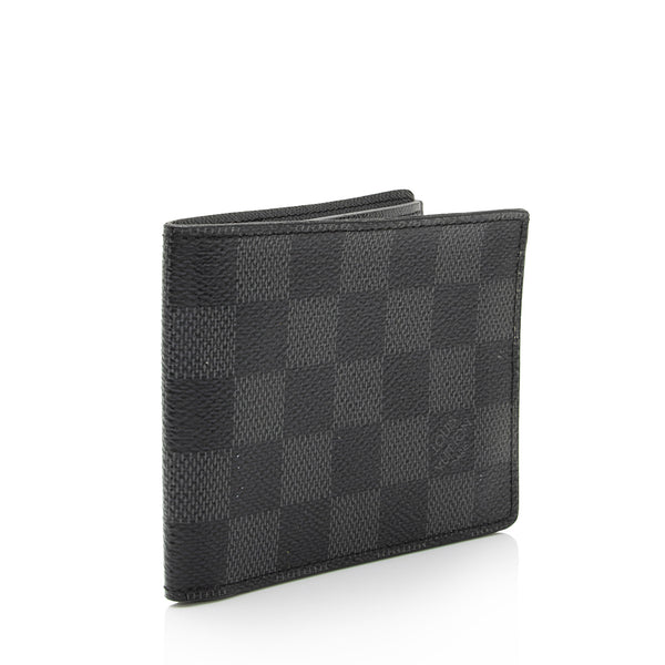 Louis Vuitton Men's Damier Graphite Bifold Long Wallet