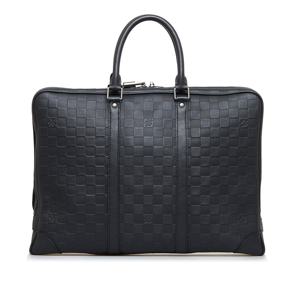 Louis Vuitton Damier Infini Canvas Porte-documents Voyage in Black for Men