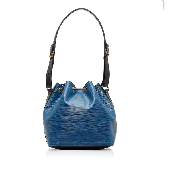 Louis Vuitton Vintage - Epi Bicolor Petit Noe Bag - Blue - Leather