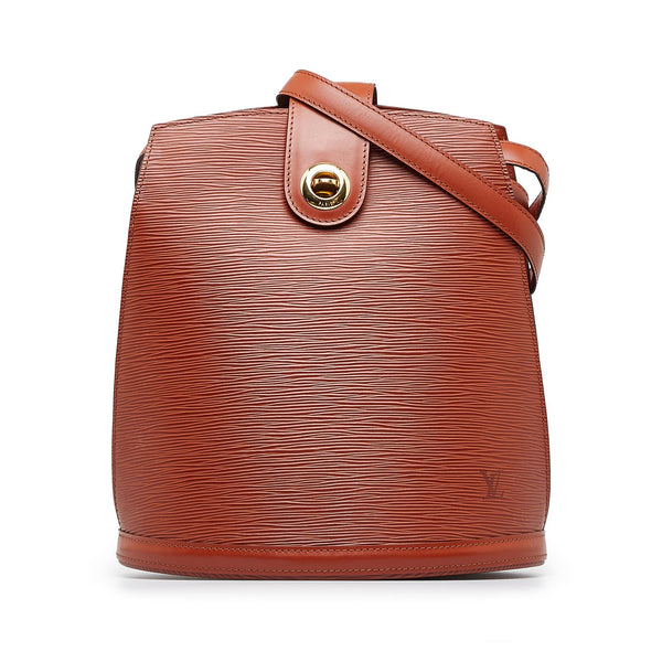Louis Vuitton Vintage Red Epi Leather Cluny Bag