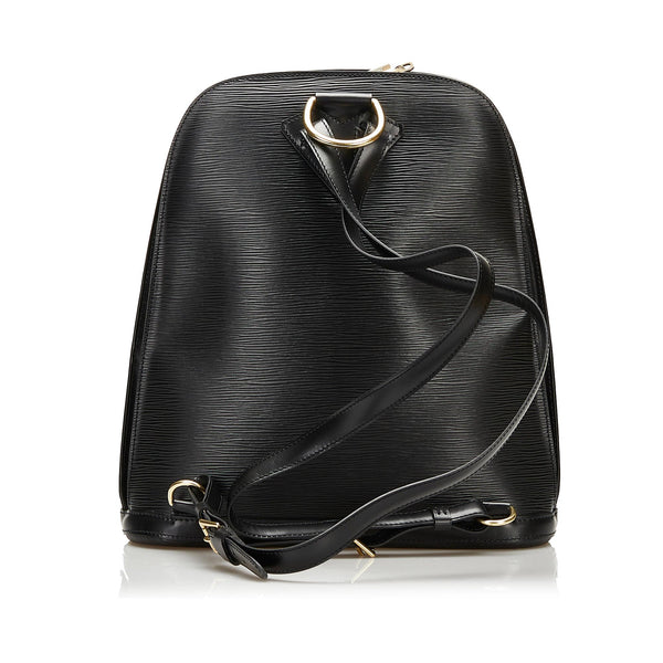 Louis Vuitton Noir Epi Leather Gobelins Backpack Louis Vuitton